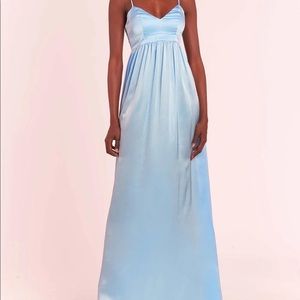 Blue Amanda Uprichard Gown